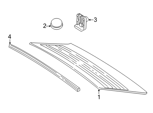 2004 Volvo S40 Reveal Moldings Diagram