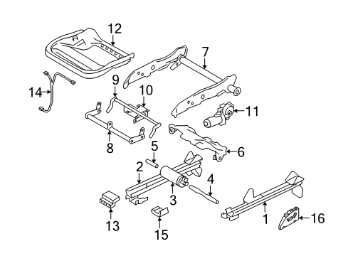 2011 Volvo V50 Tracks & Components