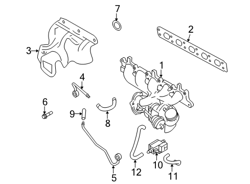 2010 Volvo C70 Exhaust Manifold Diagram