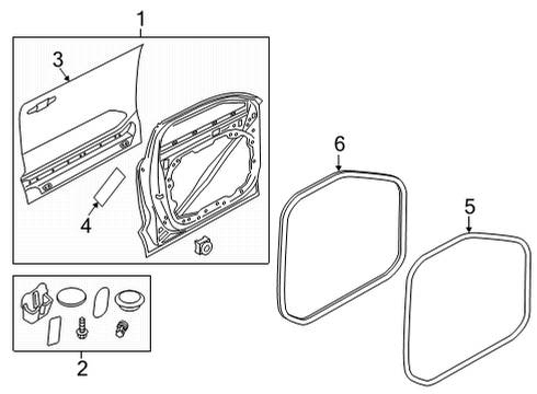 2026 Volvo EC40 Door & Components