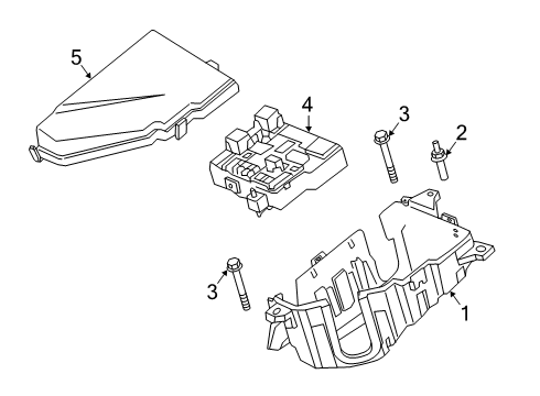 2025 Volvo S60 Fuse Box