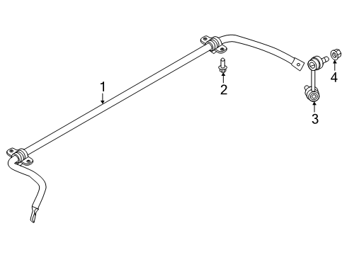 2025 Volvo EX90 Stabilizer Bar & Components