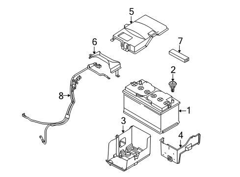 2011 Volvo S40 Battery