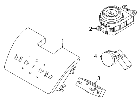 2025 Volvo EX90 Front Console
