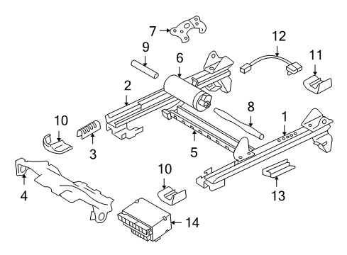 2012 Volvo XC70 Tracks & Components