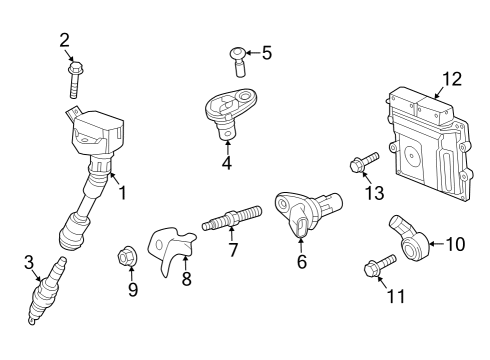 2023 Volvo V60 Ignition System Diagram