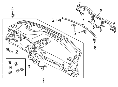 2024 Volvo XC60 Instrument Panel