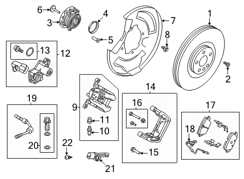 2025 Volvo EX90 Rear Brakes