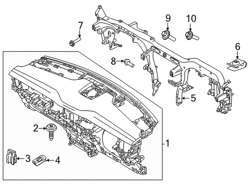 2025 Volvo EX90 Instrument Panel
