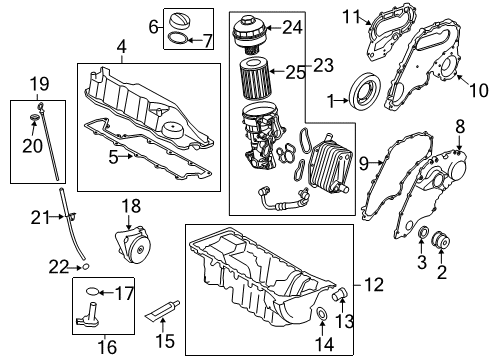 2012 Volvo XC60 Filters Diagram