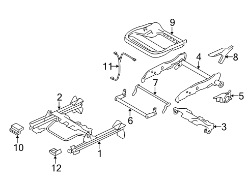 2007 Volvo C70 Tracks & Components