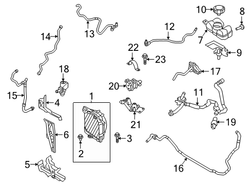 2025 Volvo S60 Coolant Lines