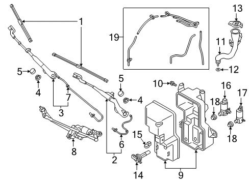 2022 Volvo XC40 Motor Diagram for 32378426