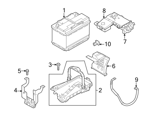 2024 Volvo XC40 Recharge Battery Diagram 9