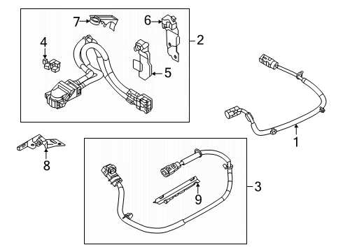 2025 Volvo EX90 Electrical Components Diagram 5