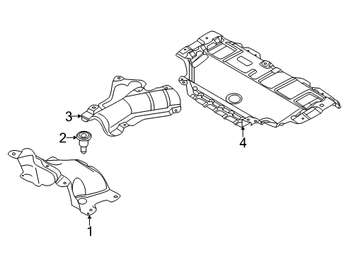 2024 Volvo XC60 Heat Shields