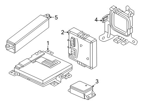 2025 Volvo EX30 Control Module Diagram 4