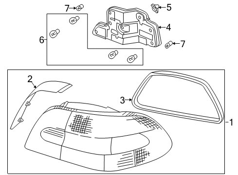 2000 Volvo C70 Socket, Driver Side Diagram for 8614591