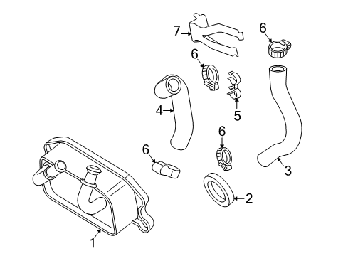 2000 Volvo S40 Engine Oil Cooler Diagram