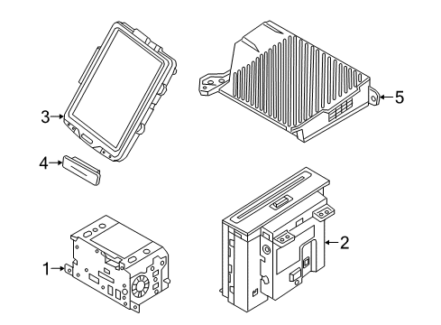 2024 Volvo XC60 Sound System Diagram