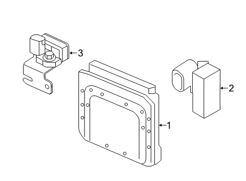 2024 Volvo XC60 Ride Control Components