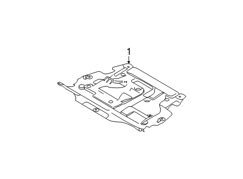 2011 Volvo S60 Splash Shields