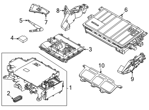 2025 Volvo EX90 Electrical Components Diagram 7