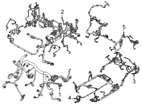 2025 Volvo EX90 Wiring Harness