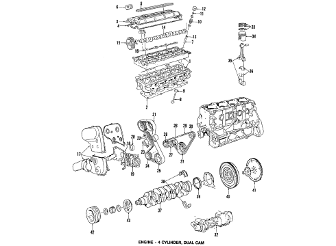 1989 Volvo 740 Balance Shafts Diagram