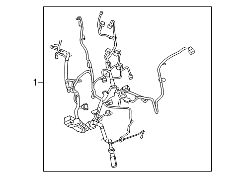 2011 Volvo V50 Wiring Harness