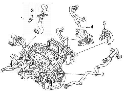 2025 Volvo EX90 Hose Diagram for 32339170