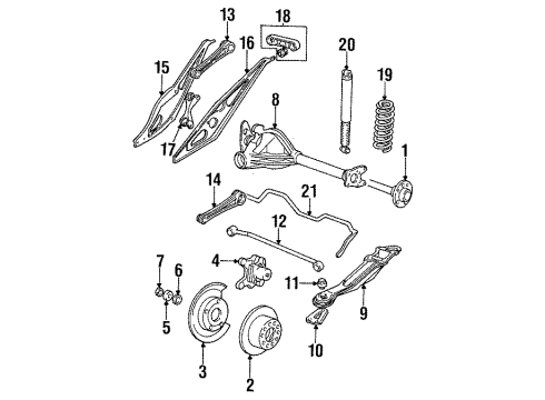 1986 Volvo 760 Rear Brakes Diagram