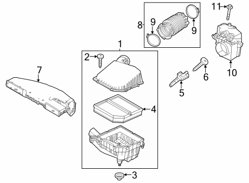 2024 Volvo XC40 Powertrain Control Diagram