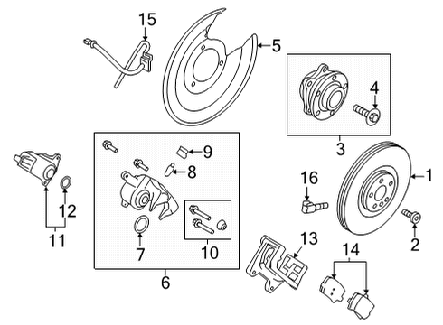 2026 Volvo EC40 Rear Brakes