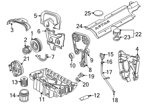 2003 Volvo V40 Filters Diagram