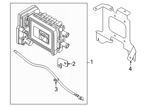 2025 Volvo EX90 Heater Components