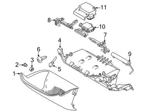 2025 Volvo EX30 Glove Box