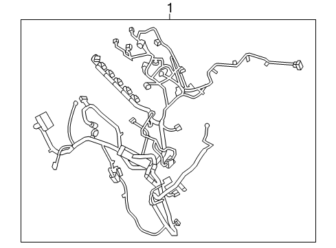 2010 Volvo V70 Wiring Harness