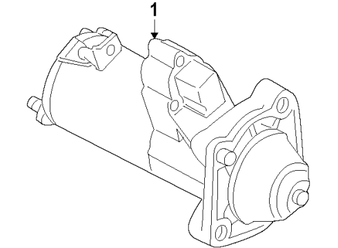 2011 Volvo XC60 Starter Diagram 2
