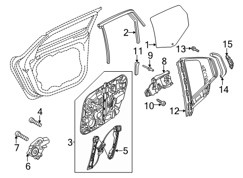 2025 Volvo S60 Glass - Door