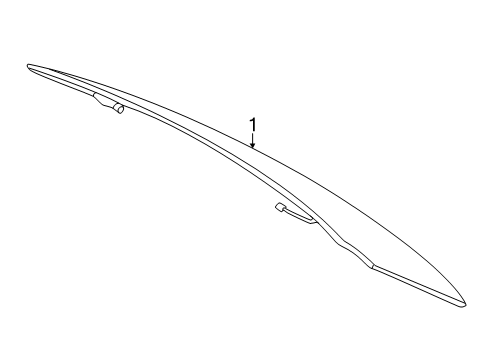 2025 Volvo EX30 Glass - Lift Gate