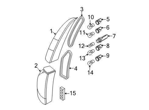 2006 Volvo V70 Socket Diagram for 30674780