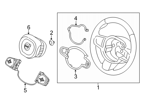 2024 Volvo S90 Steering Wheel & Trim
