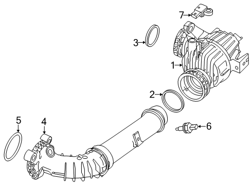2024 Volvo XC40 Intercooler Diagram