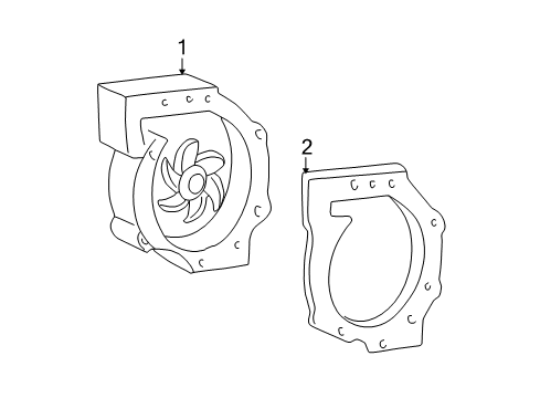 2000 Volvo S40 Water Pump Diagram