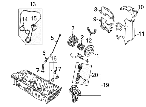 2004 Volvo S40 Engine Parts Diagram 2