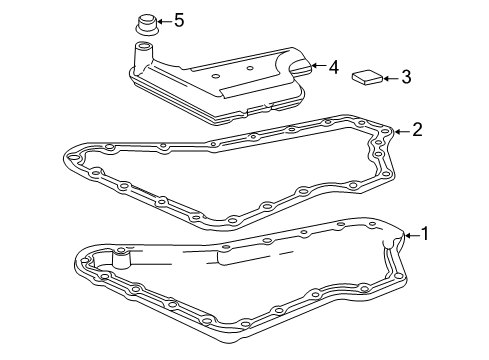 2000 Volvo S80 Automatic Transmission Diagram