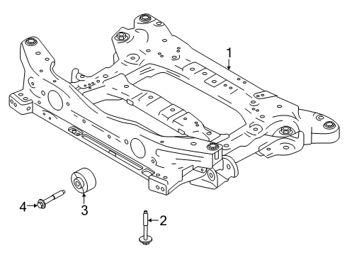 2025 Volvo EX30 Suspension Mounting - Front