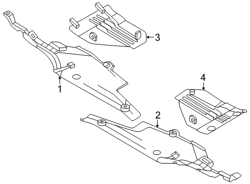 2025 Volvo EX90 Splash Shields