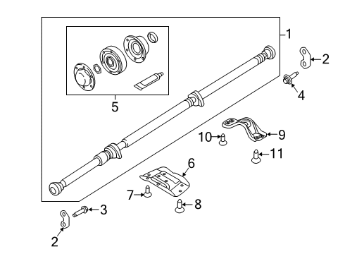 2025 Volvo S60 Drive Shaft - Rear